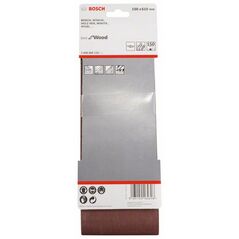Bosch Schleifband-Set X440 Best for Wood and Paint, 3-teilig, 100 x 610 mm, 150 (2 608 606 133), image 