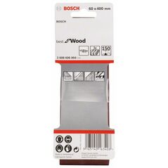 Bosch Schleifband-Set X440 Best for Wood and Paint, 3-teilig, 60 x 400 mm, 150 (2 608 606 004), image 