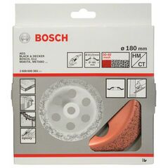 Bosch Hartmetalltopfscheibe, 180 x 22,23 mm, fein, schräg (2 608 600 365), image 