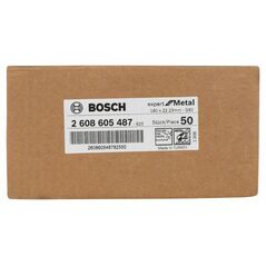 Bosch Fiberschleifscheibe R444 Expert for Metal, Korund, 180 mm, 22,23 mm, 80 (2 608 605 487), image 