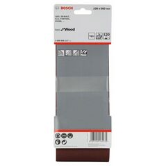 Bosch Schleifband-Set X440 Best for Wood and Paint, 3-teilig, 100 x 560 mm, 120 (2 608 606 117), image 