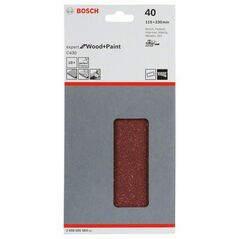Bosch Schleifblatt C430, 115 x 230 mm, 40, 14 Löcher, 10er-Pack (2 608 605 584), image 