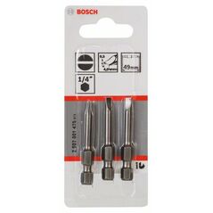 Bosch Schrauberbit Extra-Hart S 0,5 x 4,0, 49 mm, 3er-Pack (2 607 001 475), image 