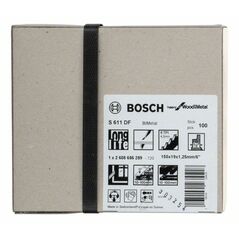 Bosch Säbelsägeblatt S 611 DF, Heavy for Wood and Metal, 100er-Pack (2 608 656 259), image 
