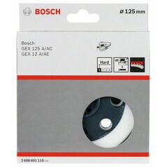Bosch Schleifteller hart, 125 mm (2 608 601 119), image 
