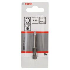 Bosch Schrauberbit Extra-Hart T15, 49 mm, 1er-Pack (2 607 001 634), image 