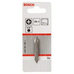 Bosch Doppelklingenbit, PH1, PH1, 45 mm (2 607 001 739), image 