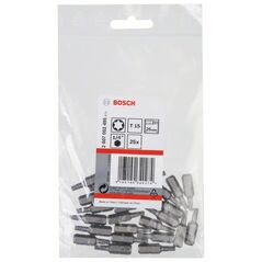 Bosch Schrauberbit Extra-Hart T15, 25 mm, 25er-Pack (2 607 002 495), image 