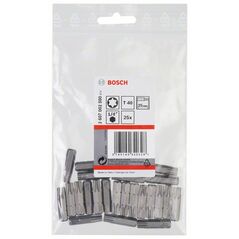 Bosch Schrauberbit Extra-Hart T40, 25 mm, 25er-Pack (2 607 002 500), image 