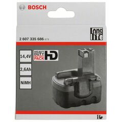 Bosch Akkupack 14.4 V-O, Standard Duty (SD), 2.6 Ah, NiMH (2 607 335 686), image 