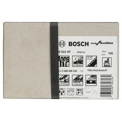 Bosch Säbelsägeblatt S 922 HF, Flexible for Wood and Metal, 100er-Pack, 150 mm (2 608 656 320), image 