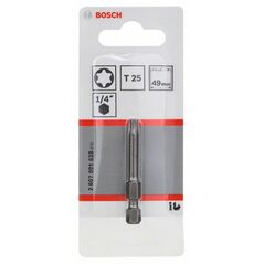 Bosch Schrauberbit Extra-Hart T25, 49 mm, 1er-Pack (2 607 001 638), image 