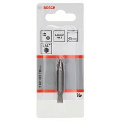 Bosch Doppelklingenbit, S 1,0 x 5,5, PH2, 45 mm (2 607 001 738), image 