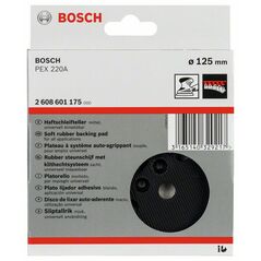 Bosch Schleifteller mittel, 125 mm, 8, für PEX 220 A (2 608 601 175), image 