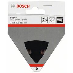 Bosch Schleifplatte für Bosch-Dreieckschleifer, PSM 160 A, PSM 160 AE, Ventaro (2 608 601 181), image 