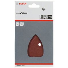 Bosch Schleifblatt C430, 100 x 170 mm, 180, 4 Löcher, Klett, 5er-Pack (2 608 607 431), image 
