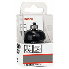 Bosch Hohlkehlfräser, 8 mm, R1 12 mm, D 36,7 mm, L 16 mm, G 58 mm (2 608 628 365), image 