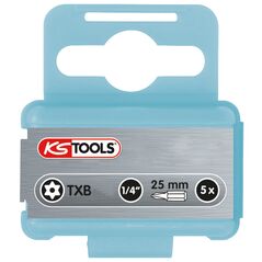 KS Tools 1/4" EDELSTAHL Bit, 25mm, TB27, 5er Pack, image 
