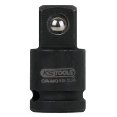 KS Tools 1/4" Kraft-Stecknuss-Adapter, 1/4"F x 3/8"M, image 