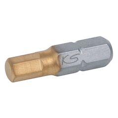 KS Tools 1/4" TIN Bit Innensechskant, 25mm, 10mm, 5er Pack, image 