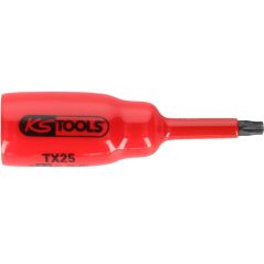 KS Tools 3/8" Bit-Stecknuss mit Schutzisolierung für Torx-Schrauben, T10, kurz, image 