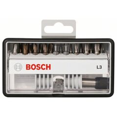 Bosch Schrauberbit-Set Robust Line L Extra-Hart, 18 + 1-teilig, 25 mm, Sicherh. Bits (2 607 002 569), image 