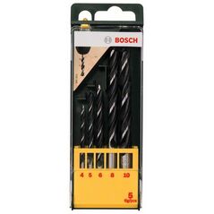 Bosch Holzbohrer-Set, 5-teilig, 4 - 10 mm (2 607 019 440), image 