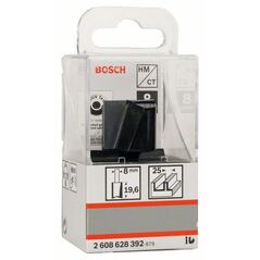 Bosch Nutfräser Standard for Wood, 8 mm, D1 25 mm, L 20 mm, G 51 mm (2 608 628 392), image 