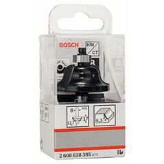 Bosch Profilfräser B, 8 mm, R1 6,3 mm, B 12,7 mm, L 17 mm, G 61 mm (2 608 628 395), image 