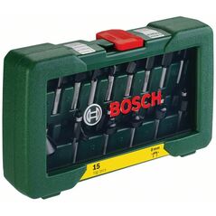 Bosch HM-Fräser-Set mit 8 mm Schaft, 15-teilig (2 607 019 469), image 
