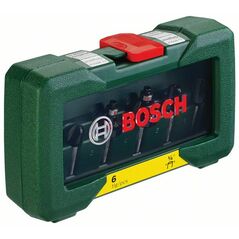 Bosch HM-Fräser-Set mit 1/4 Schaft, 6-teilig (2 607 019 462), image 