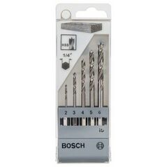 Bosch Holzbohrer-Set mit Sechskantschaft, 5-teilig, 2 - 6 mm (2 608 595 525), image 