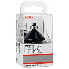 Bosch Fase-/Bündigfräser 1/4 Zoll, D1 34,9 mm, B 13 mm, L 14,6 mm, G 56 mm, 45° (2 608 628 416), image 