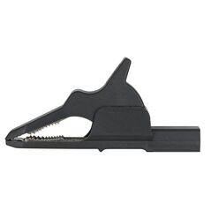KS Tools 4,0 mm Eingangsbuchse auf Krokodilklemme schmal, schwarz, image 