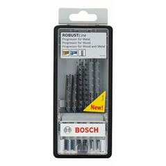 Bosch Stichsägeblatt-Set Robust Line Progressor, U-Schaft, 6-teilig (2 607 010 532), image 