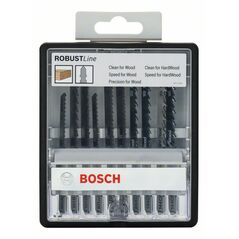 Bosch Stichsägeblatt-Set Robust Line Wood Expert, T-Schaft, 10-teilig (2 607 010 540), image 