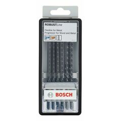 Bosch Stichsägeblatt-Set Robust Line Metal Profile, T-Schaft, 6-teilig (2 607 010 573), image 
