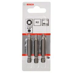 Bosch Schrauberbit Extra-Hart R2, 49 mm, 3er-Pack (2 608 521 115), image 