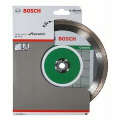 Bosch Diamanttrennscheibe Standard for Ceramic, 180 x 22,23 x 1,6 x 7 mm, 1er-Pack (2 608 602 204), image 