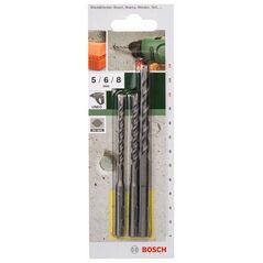 Bosch Betonbohrer-Set, 3-teilig, SDS quick, 5 - 8 mm (2 609 256 908), image 