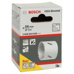 Bosch Lochsäge HSS-Bimetall für Standardadapter, 56 mm, 2 3/16 Zoll (2 608 584 848), image 