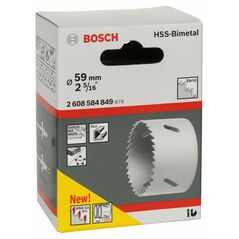 Bosch Lochsäge HSS-Bimetall für Standardadapter, 59 mm, 2 5/16 Zoll (2 608 584 849), image 