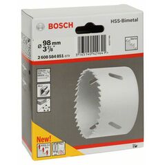Bosch Lochsäge HSS-Bimetall für Standardadapter, 98 mm, 3 7/8 Zoll (2 608 584 851), image 