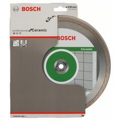 Bosch Diamanttrennscheibe Standard for Ceramic, 230 x 22,23 x 1,6 x 7 mm, 1er-Pack (2 608 602 205), image 