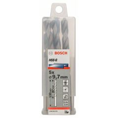 Bosch Metallbohrer HSS-G, DIN 338, 9,7 x 87 x 133 mm, 5er-Pack (2 608 585 520), image 