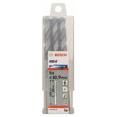 Bosch Metallbohrer HSS-G, DIN 338, 10,9 x 94 x 142 mm, 5er-Pack (2 608 585 529), image 