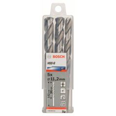 Bosch Metallbohrer HSS-G, DIN 338, 11,2 x 94 x 142 mm, 5er-Pack (2 608 585 531), image 