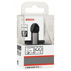 Bosch Hohlkehlfräser, 12 mm, R1 8 mm, D 16 mm, L 12,7 mm, G 54 mm (2 608 628 472), image 