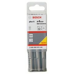 Bosch Hammerbohrer SDS plus-5, 4 x 50 x 115 mm, 10er-Pack (2 608 585 610), image 