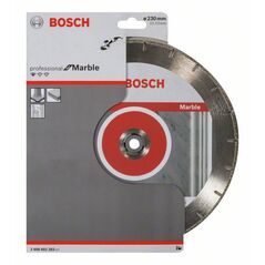 Bosch Diamanttrennscheibe Standard for Marble, 230 x 22,23 x 2,8 x 3 mm (2 608 602 283), image 